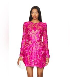 Bronx and Banco Bouquet Maraya Dress Fushia